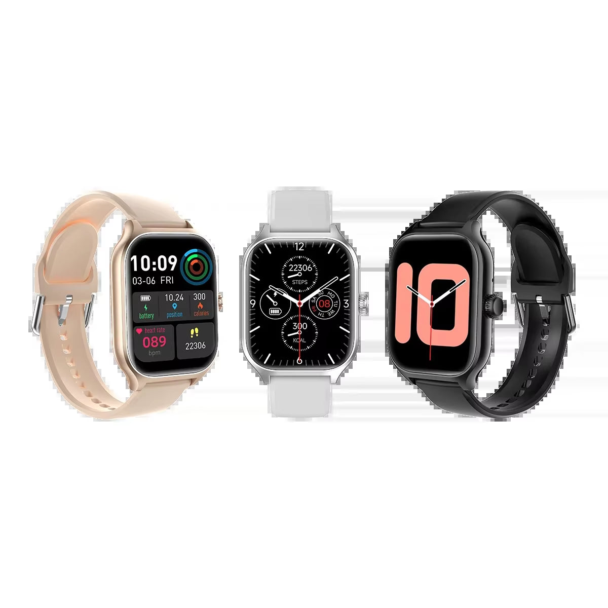 Smartwatch 2.01" BT Calling Ultra Low Power Chip SMS Alerts Sport BO BP Sleep Monitoring Watch Smart Reloj Wearable Devices