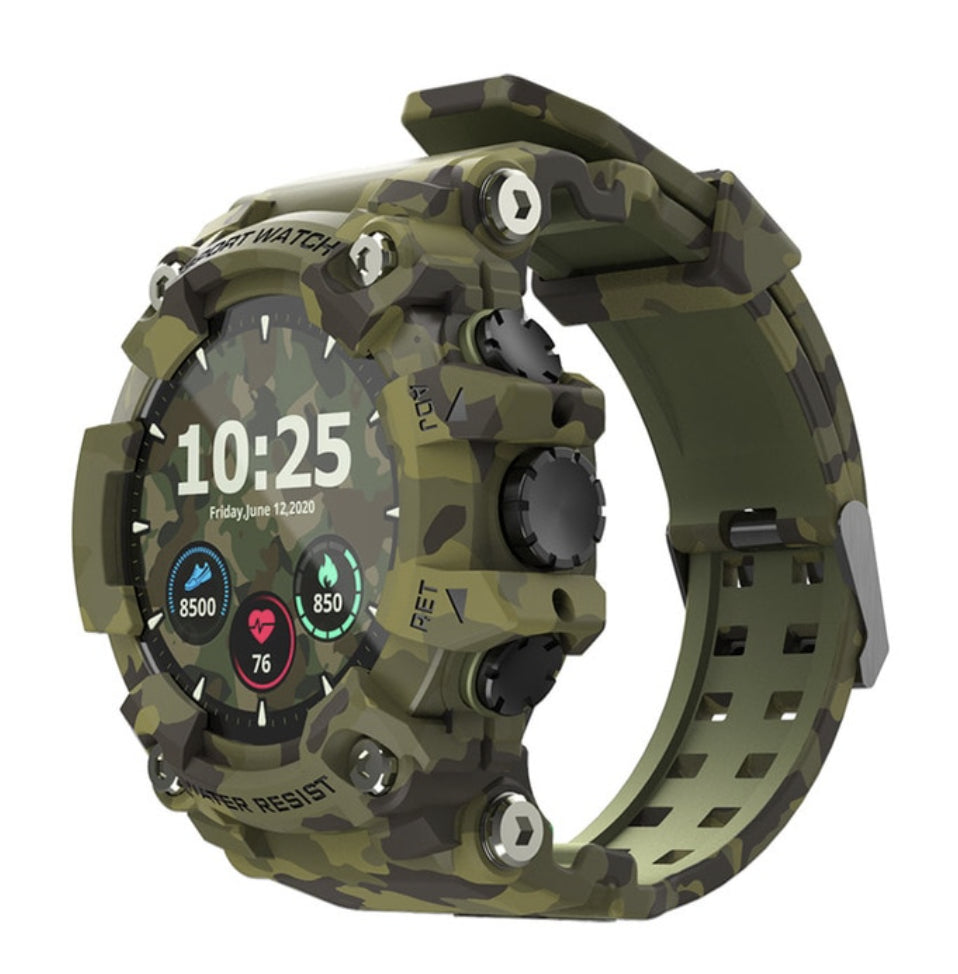 Reloj De Hombre Mujer Uni Relojes Con Oximetro Deportivo Digital Militar Camara